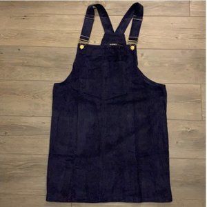 Red Dress Boutique Navy Blue Jumper Corduroy Dress